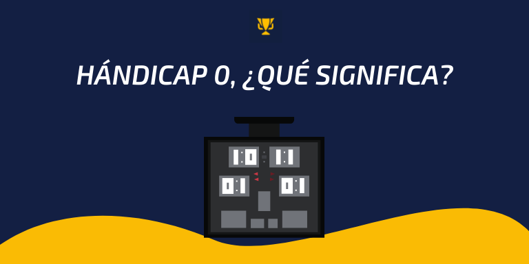 Hándicap 0: ¿qué significa?