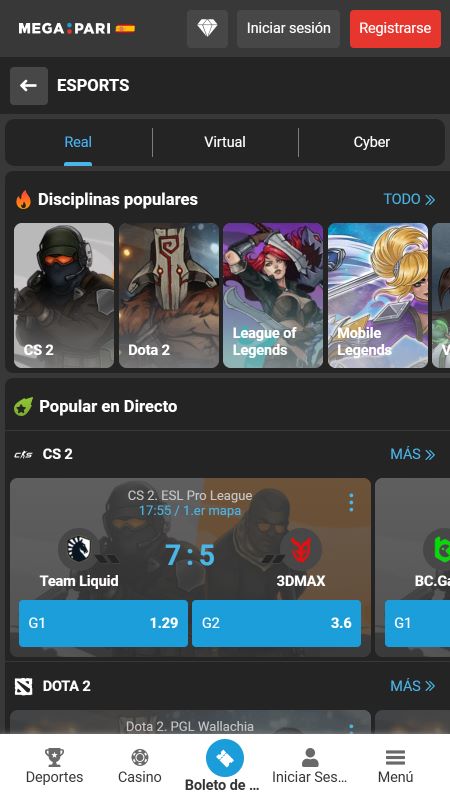 megapari esports
