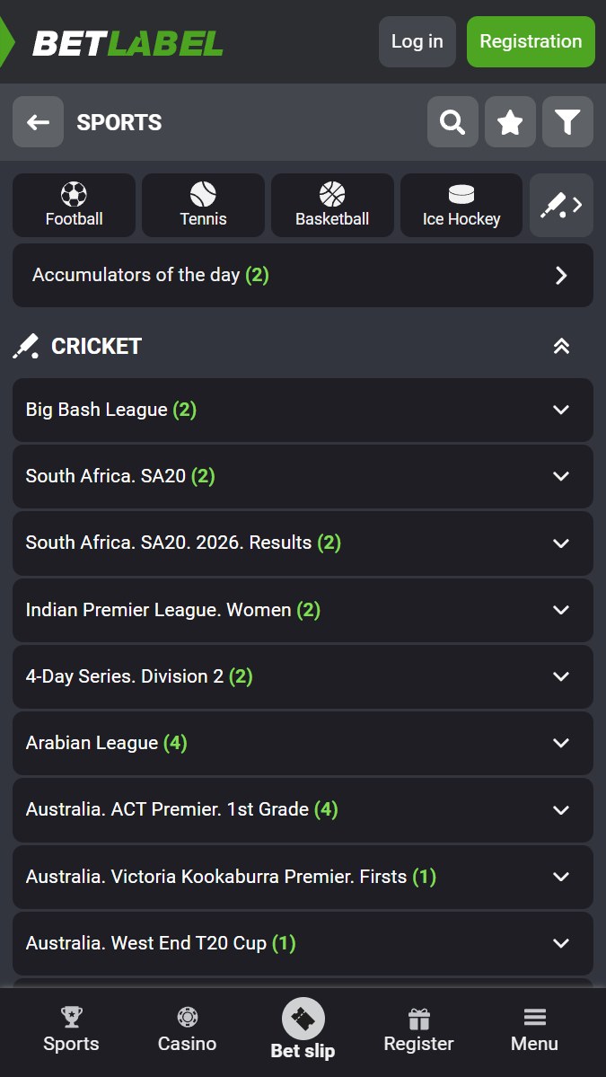 Mejores casas de apuestas para el cricket online