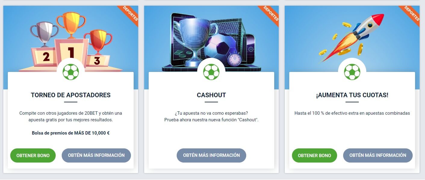 20bet casino reseña juegos