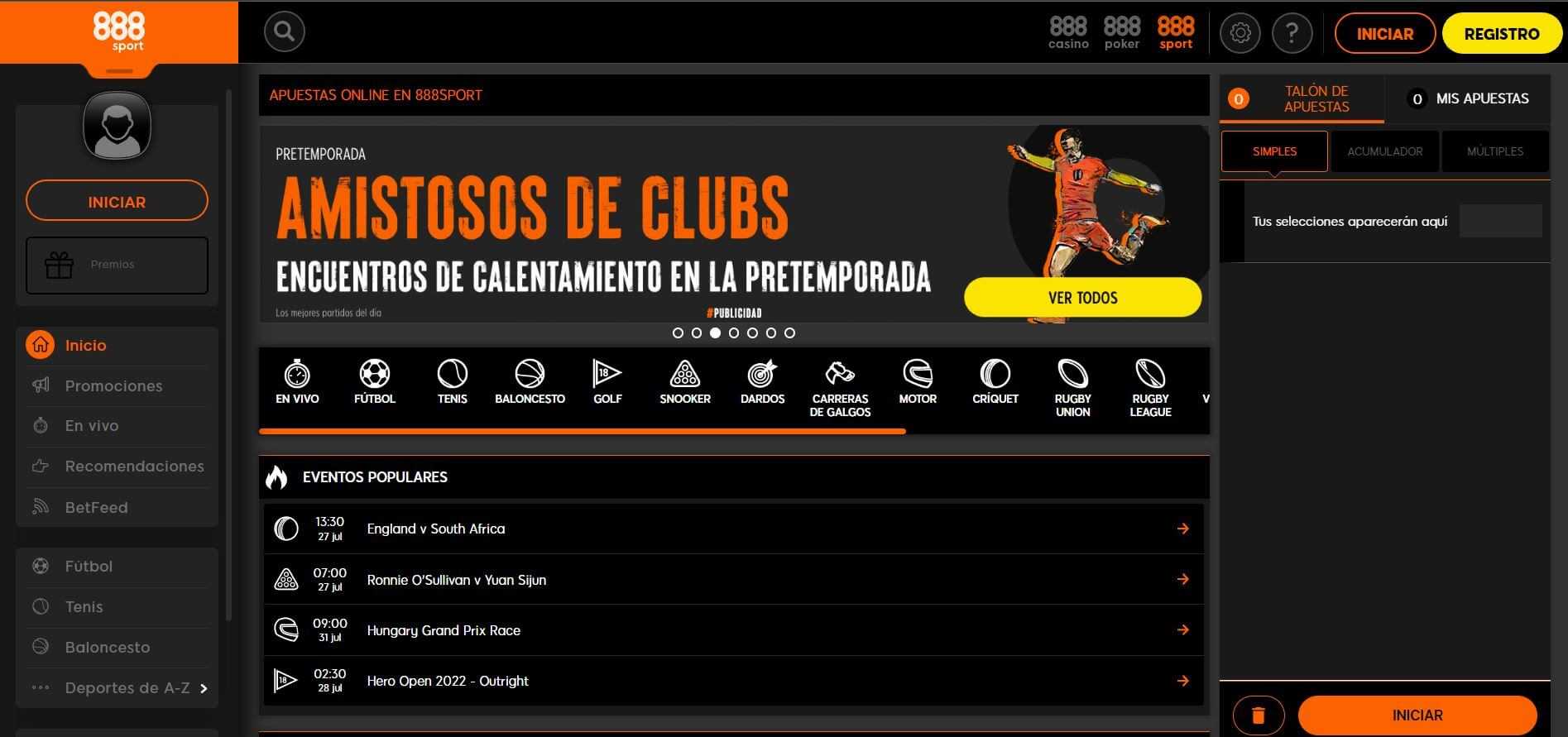 888Sport reseña