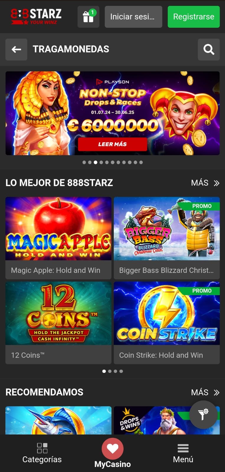 888starz Tragamonedas