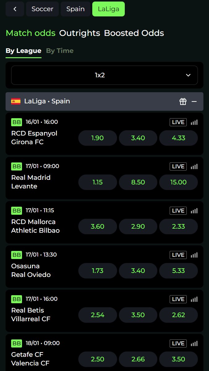Casa de apuestas Froggybet con mercados de fútbol (La Liga) y NBA en vivo