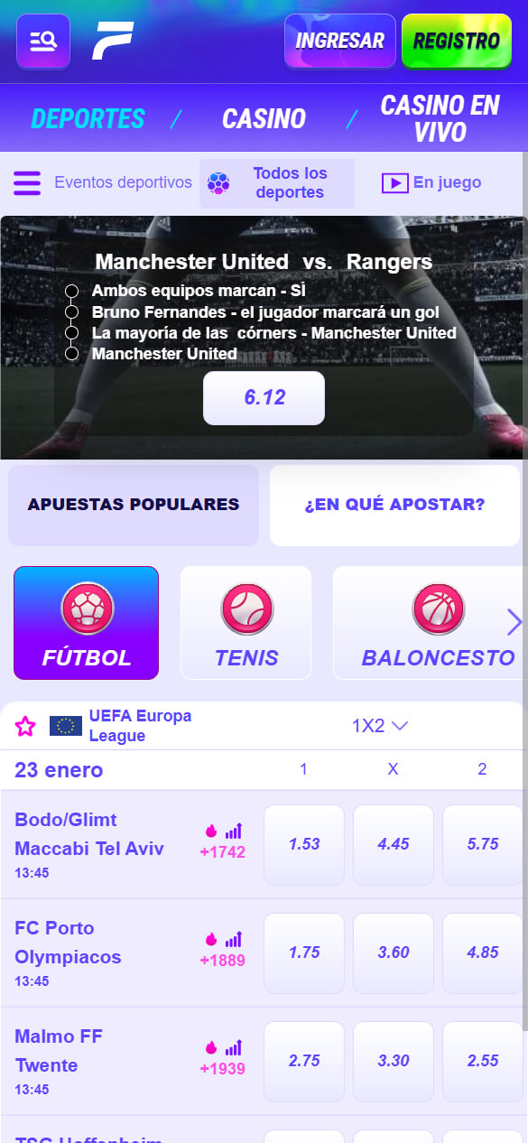 Apuestas deportivas funbet