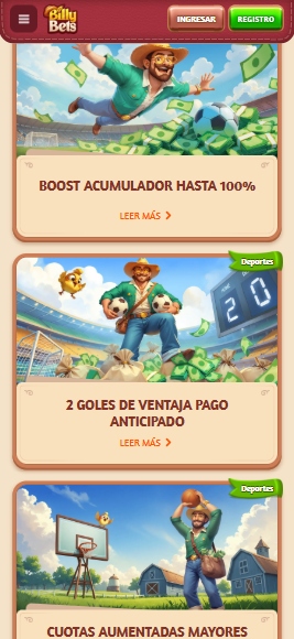 Billybets bonos