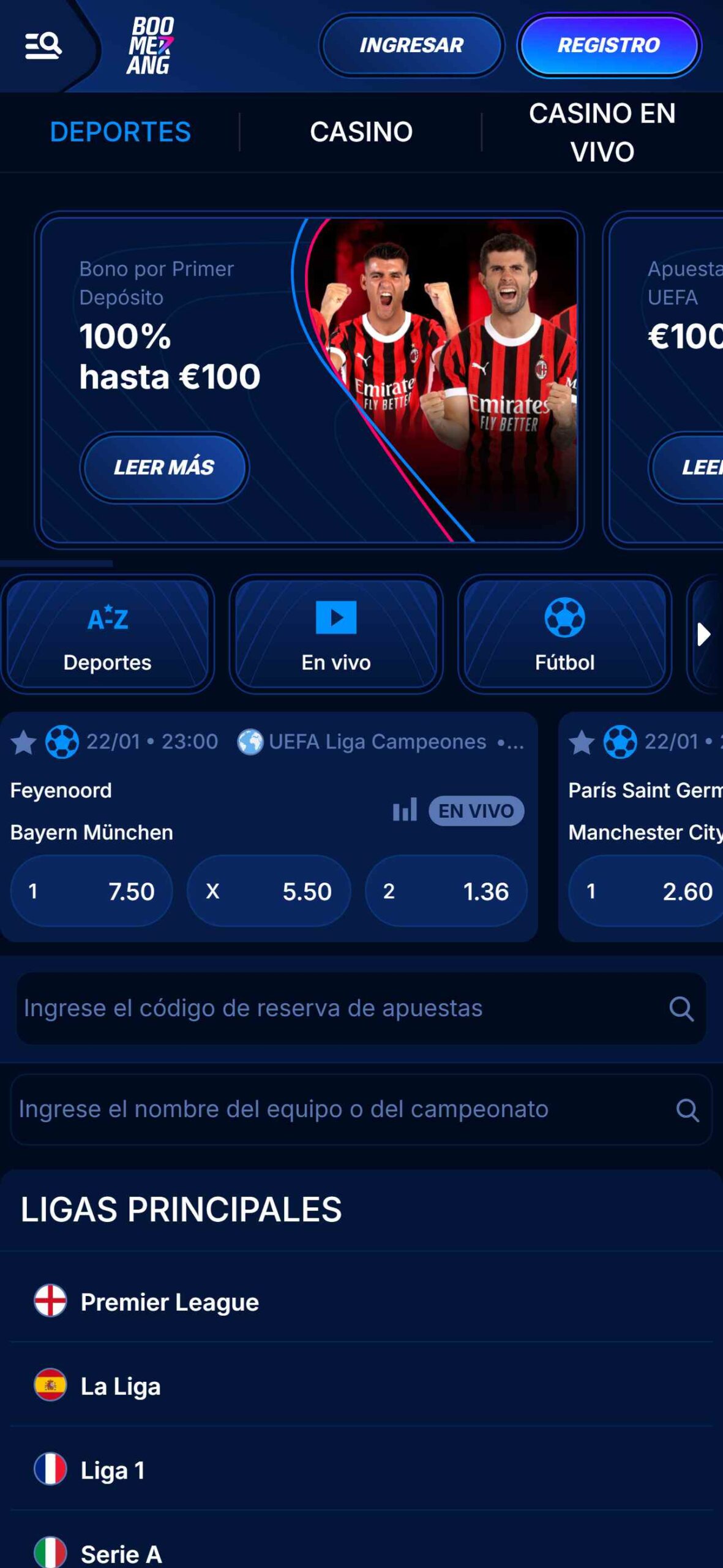 Boomerang-bet Bookmaker Betting Spain (mobile), apuestaes.net