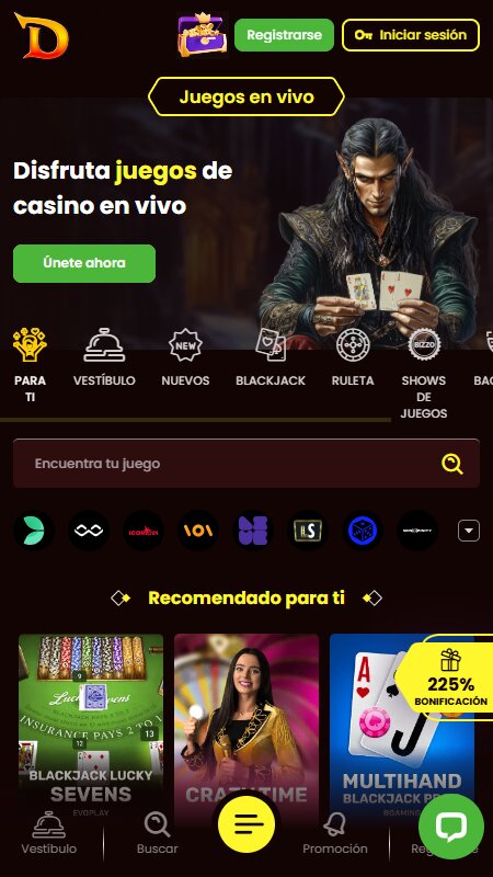 Dragonslots live casino
