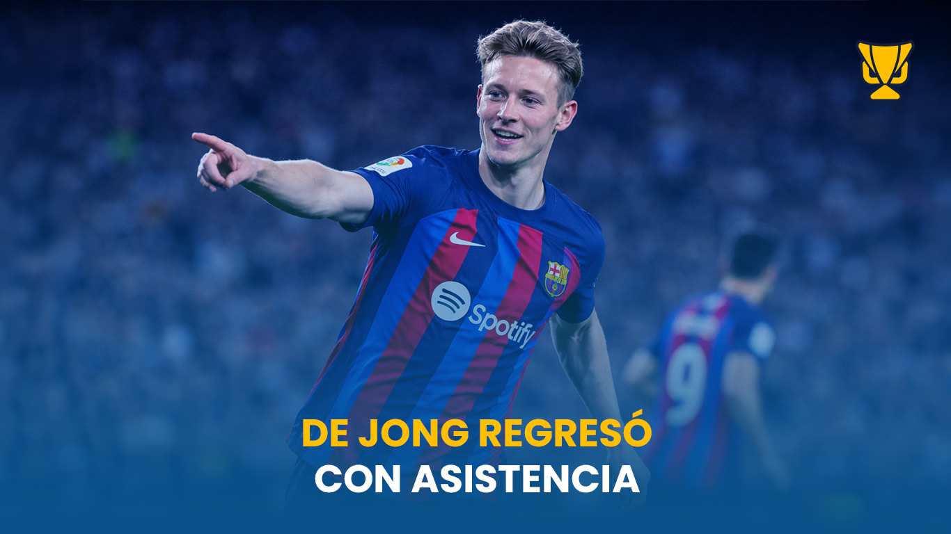 Frenkie de Jong reaparece a tiempo y ofrece una vía más al Barça antes del examen del Metropolitano