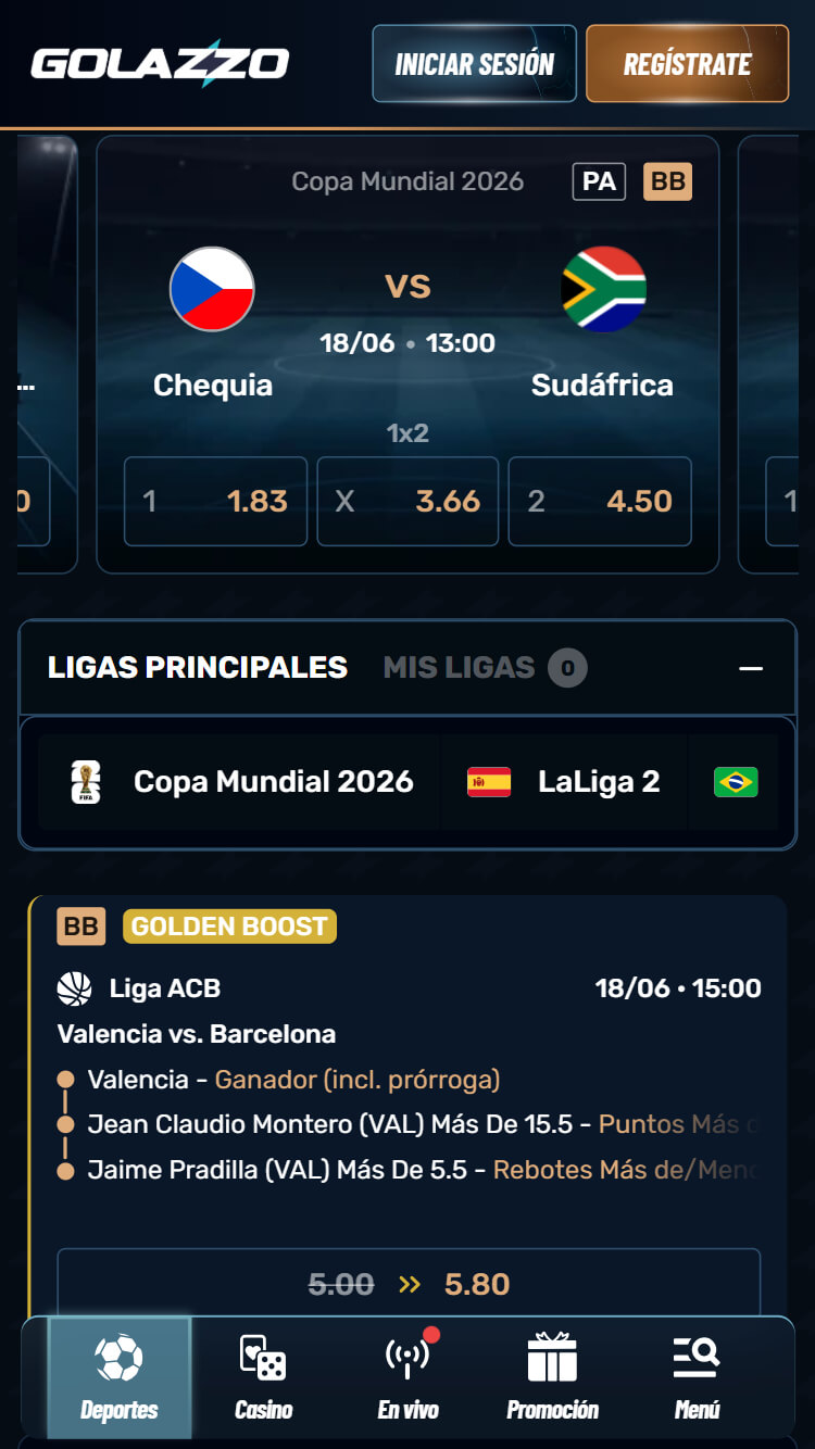 Golazzo apuestas deportivas