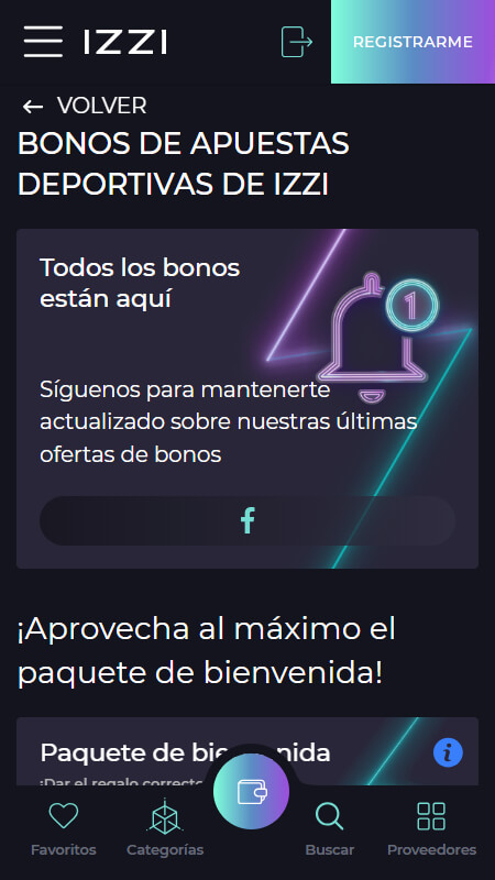 Izzi bookmaker bonuses