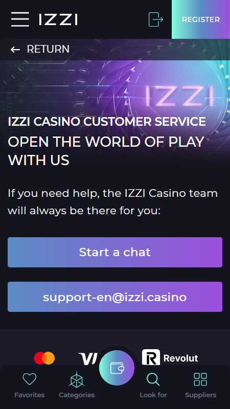 Izzi contacts