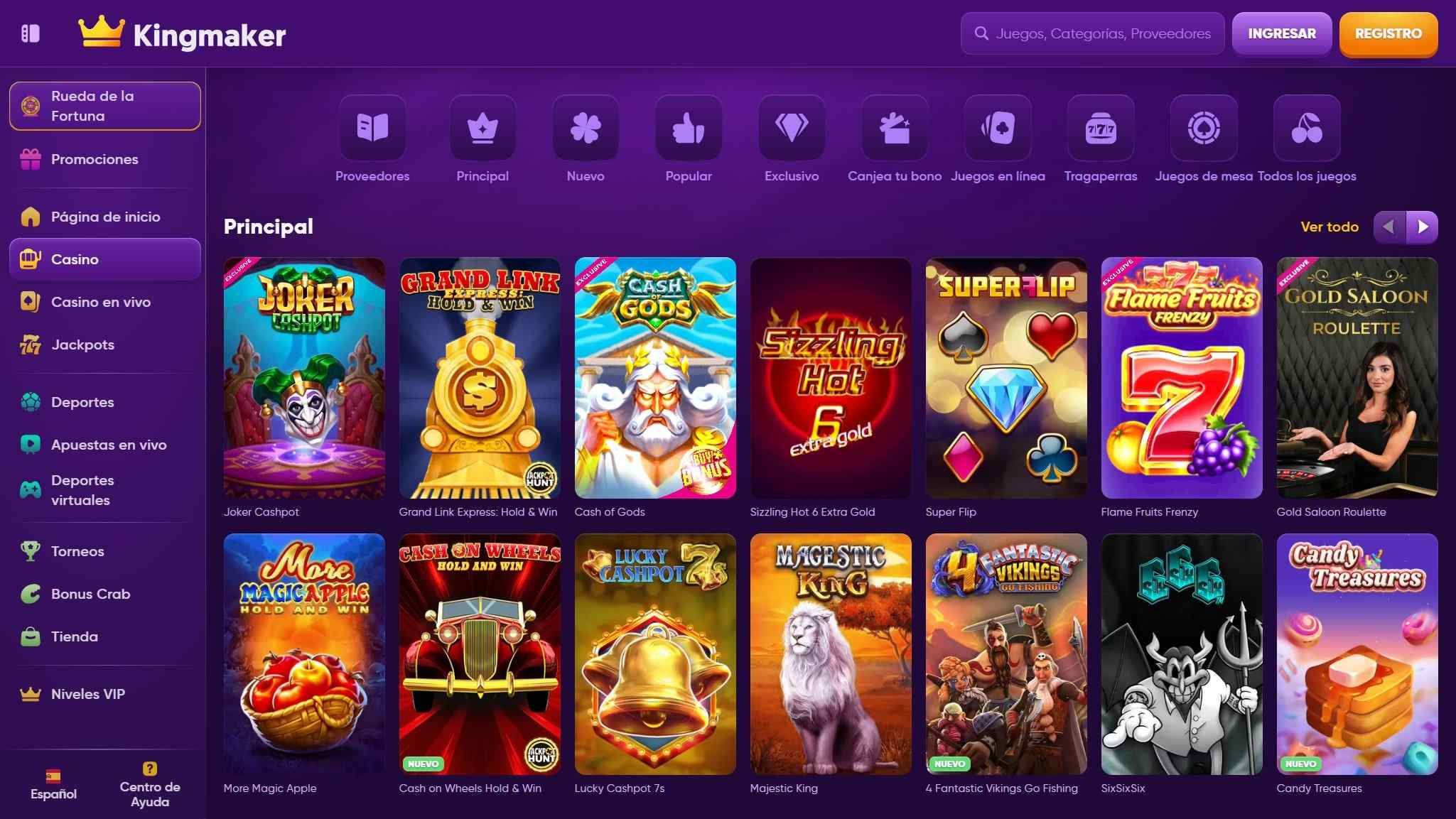 Kingmaker Casino Spain, apuestaes.net