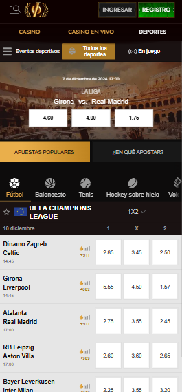 Legiano apuestas deportivas