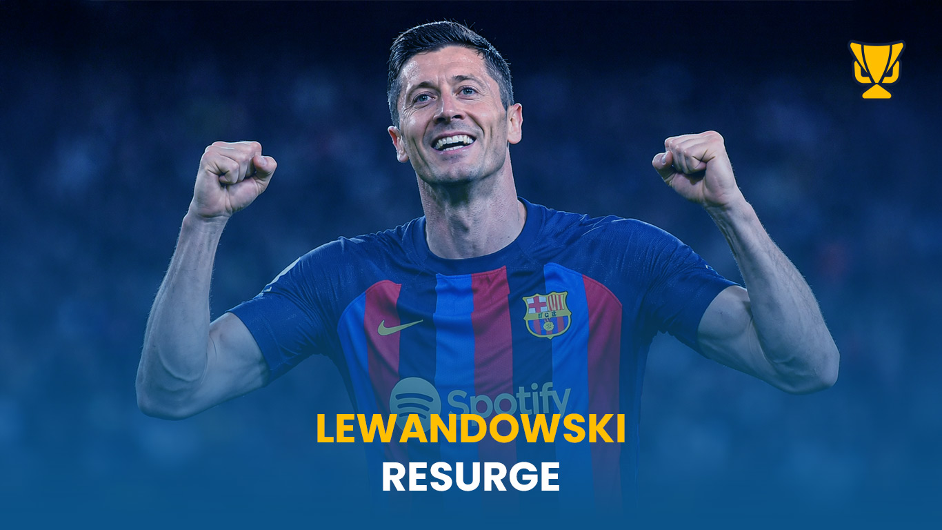 Lewandowski reaparece en la noche que devuelve al Barça a los cuartos