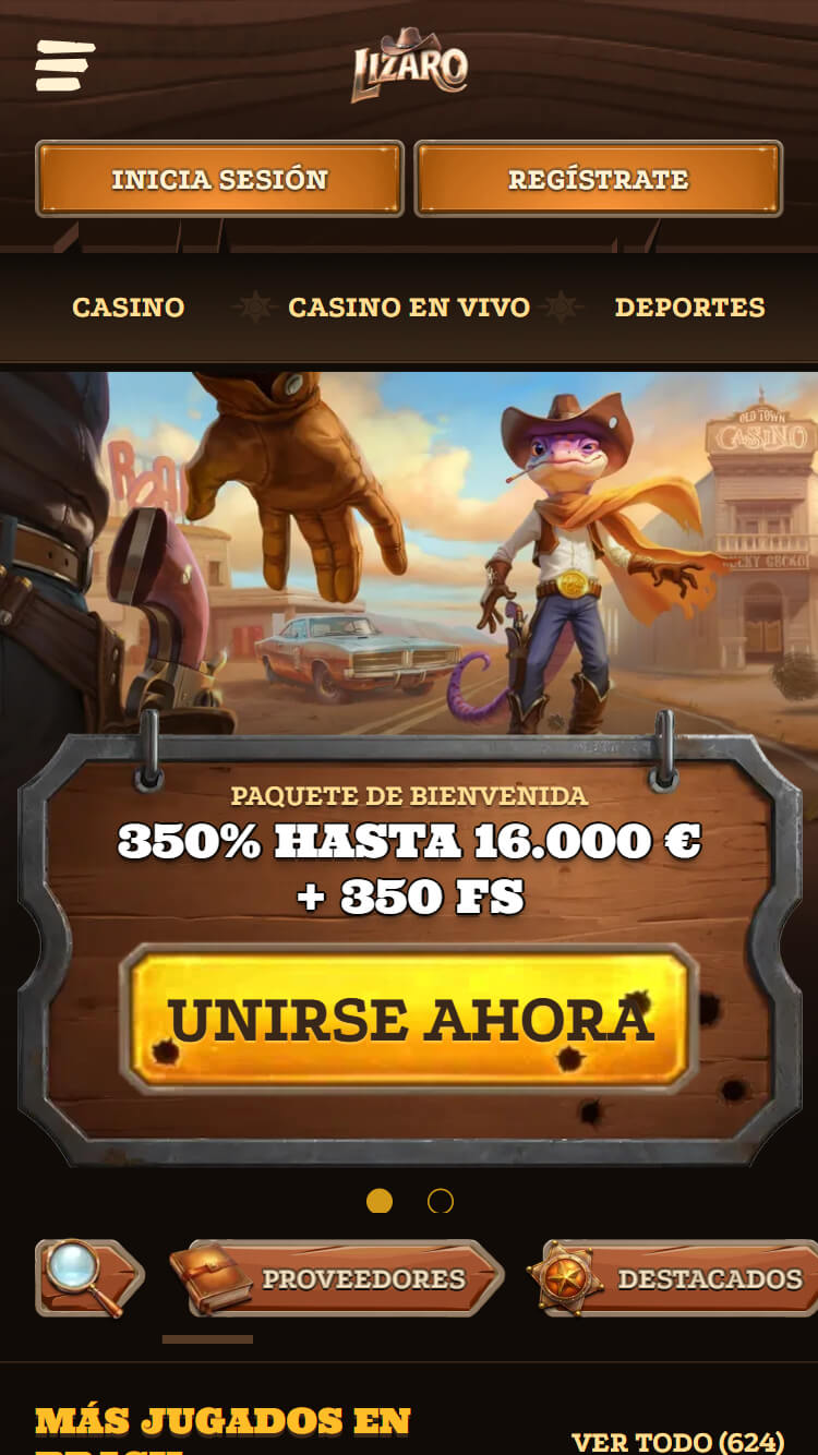 Lizaro paquete de bienvenida