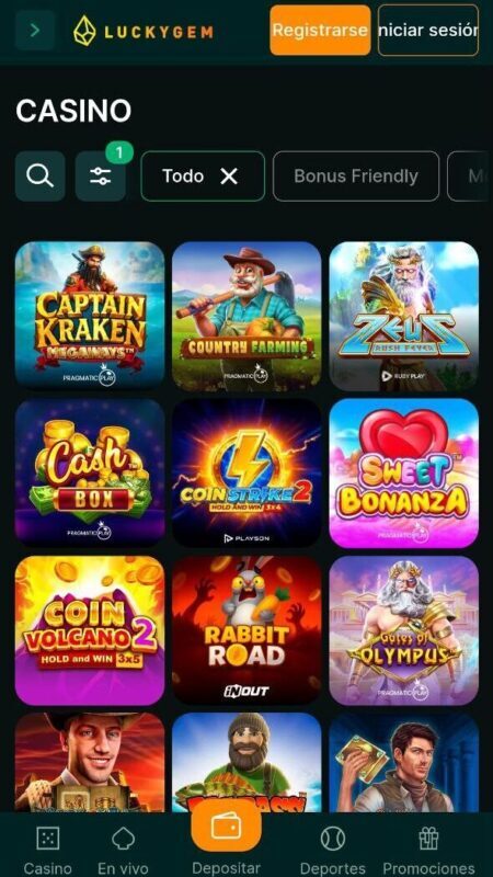 Luckygem Juegos de casino