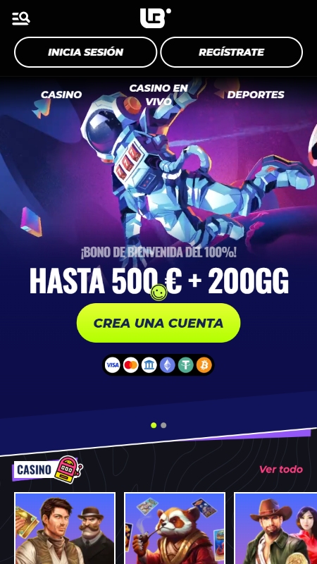 Lunubet Main Page