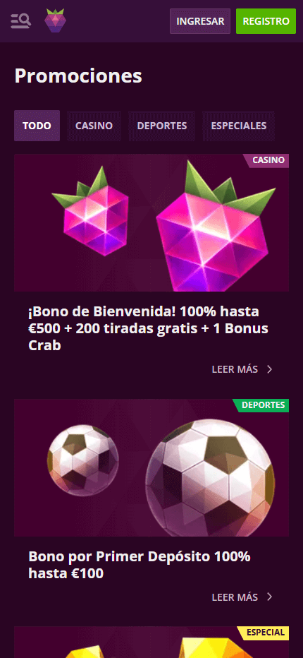 Malina bonus mobile