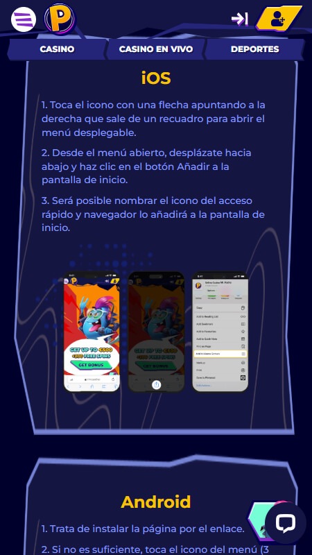 Móvil en Mr Pacho