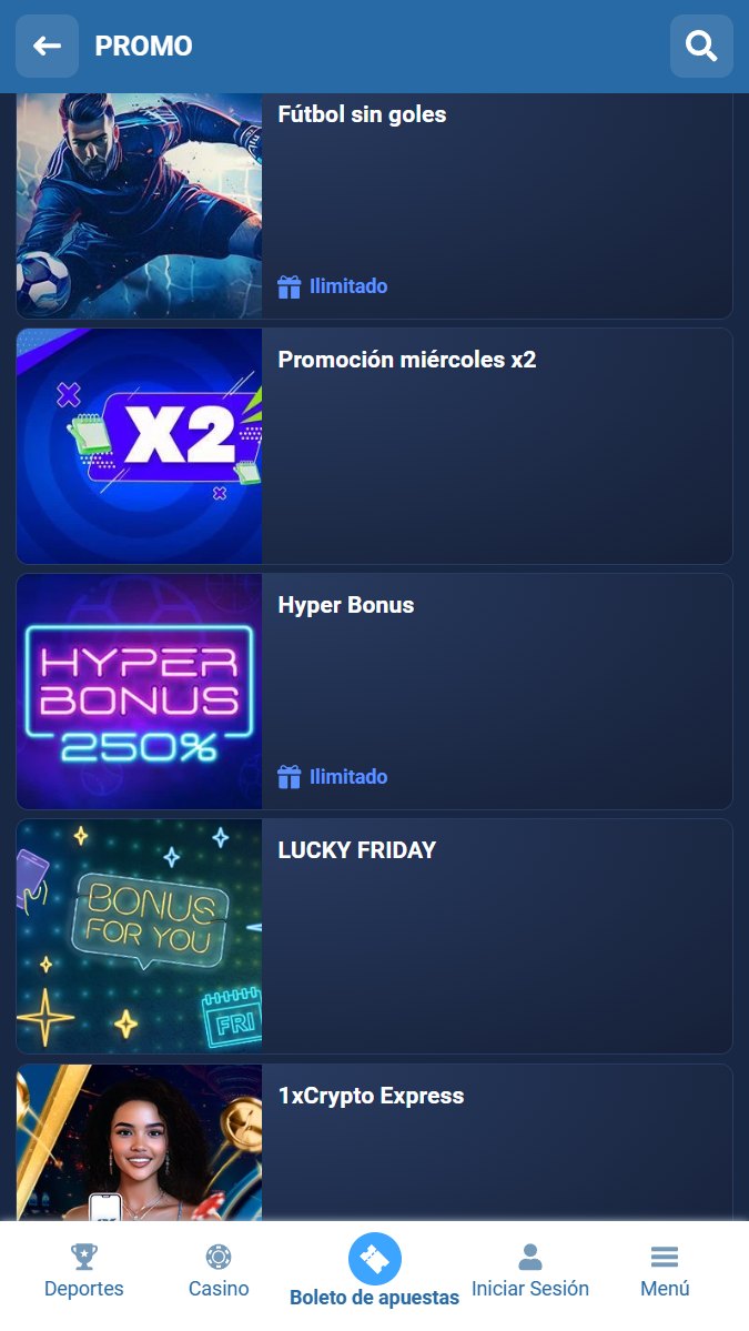 1xbet extenso catalogo de ofertas especiales