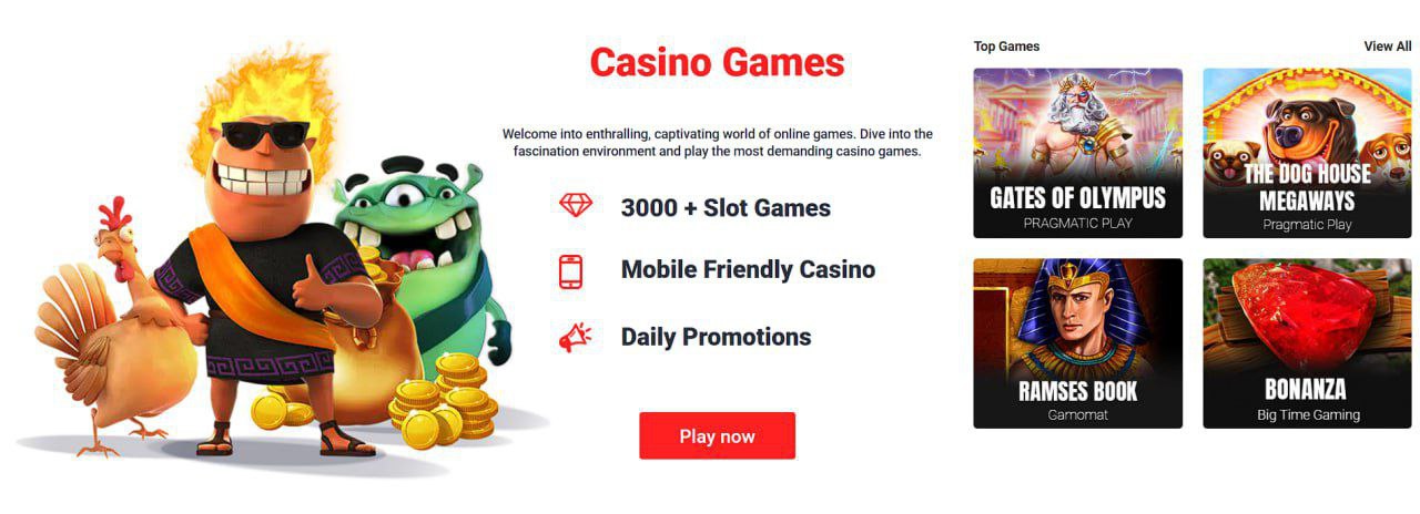 Apostar en el casino 31bet