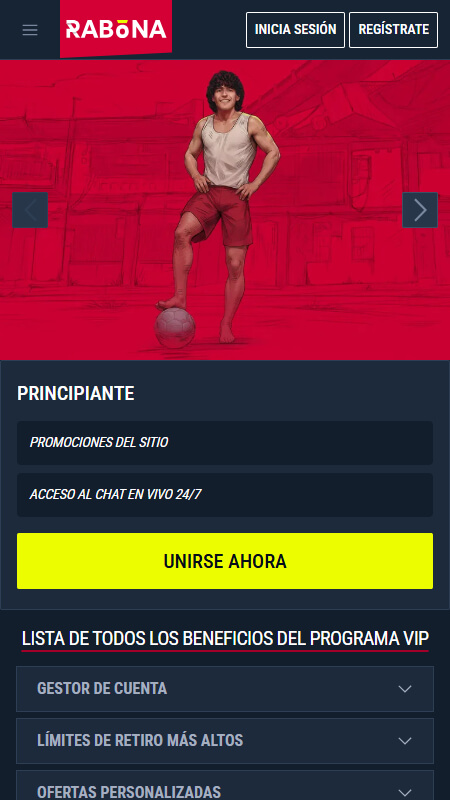 Rabona vip program