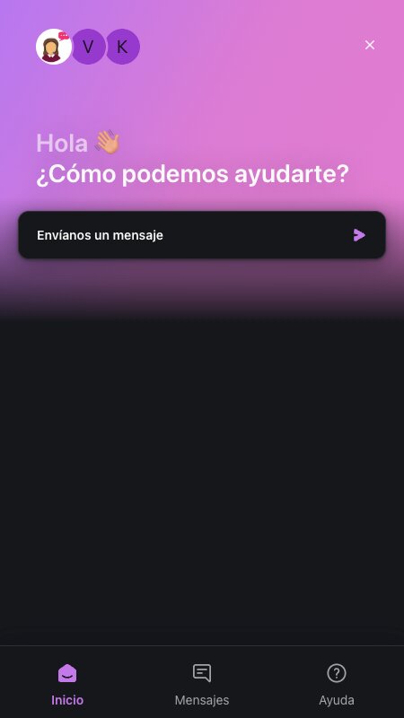 Menú de navegación de ReelsIO