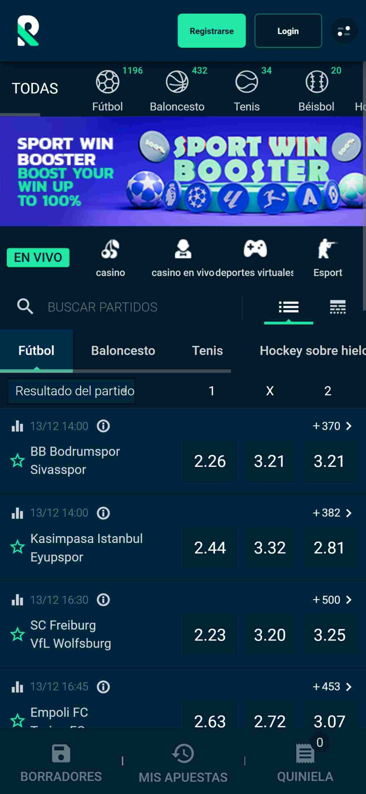 Rolleto Deportes movil