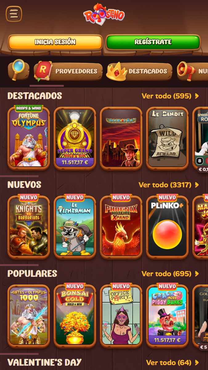 Juegos de slots online