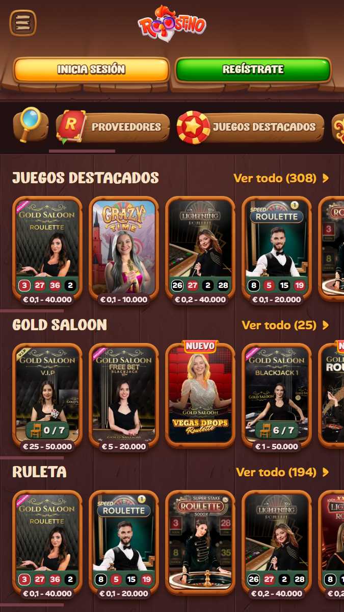 Juegos de casino en línea 