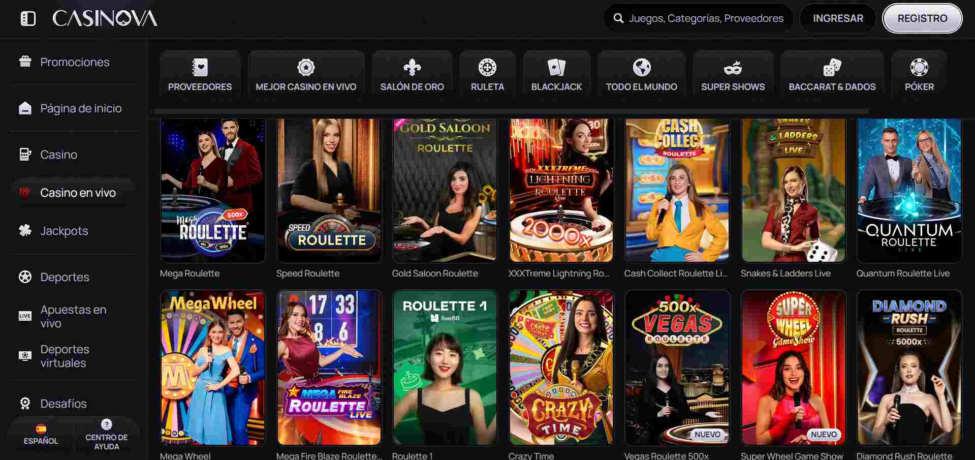 Bonos Rolling Slots