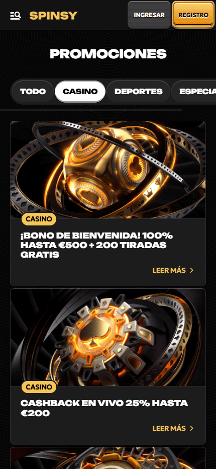spinsy bonus mobile