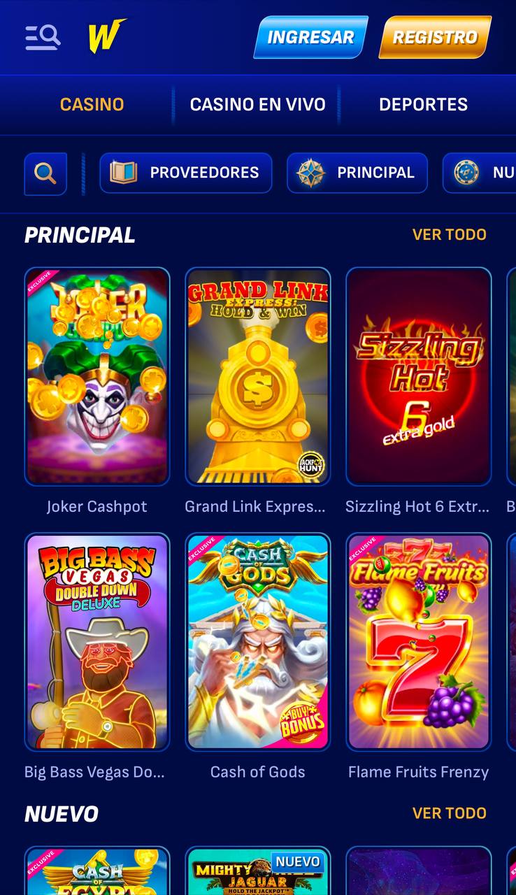 Wonaco Casino online en España