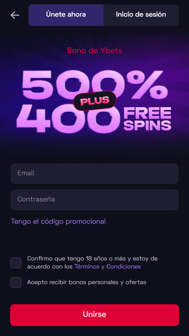 ybets registro
