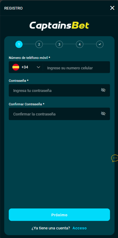 captains bet book registration
