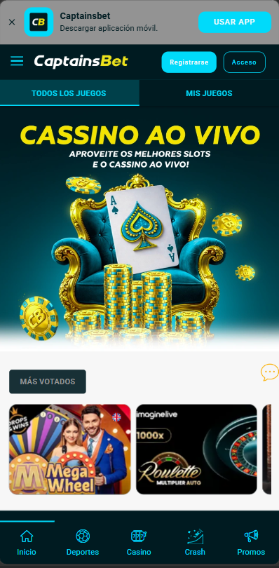 captains bet casino live games