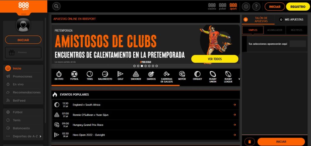 888Sport reseña