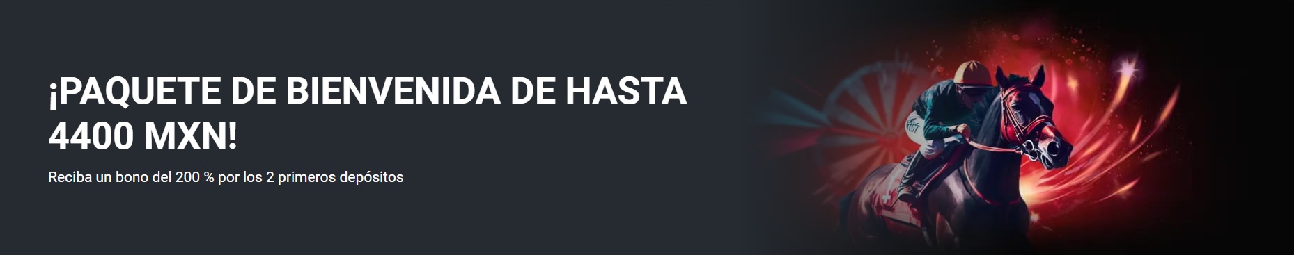 Megapari México bono de bienvenida 
