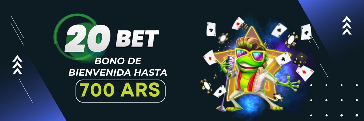 20bet Casino Arg Bono de bienvenida 