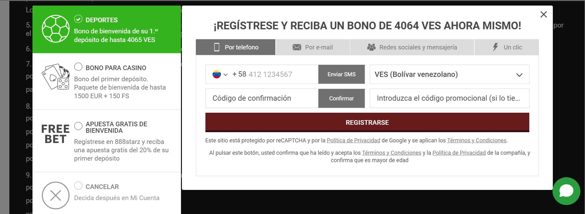 888starz casino VE