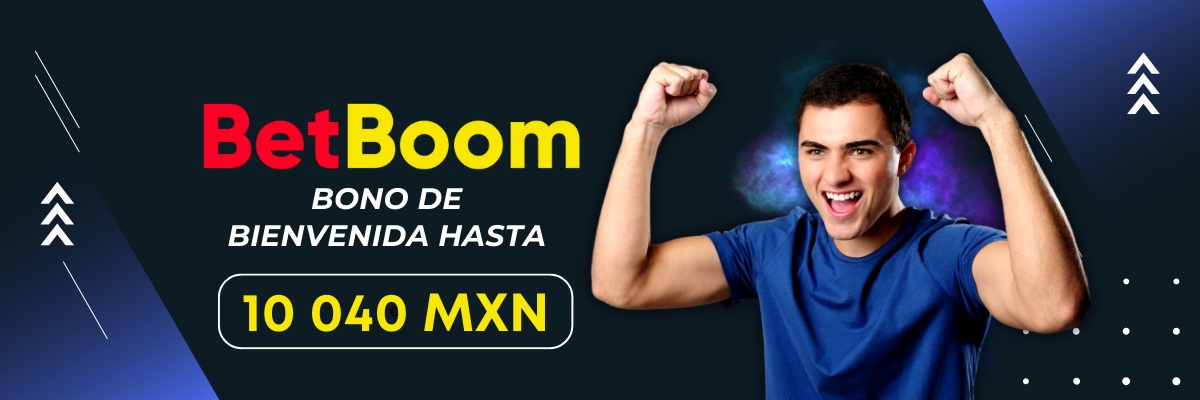 Betboom México bono de bienvenida 