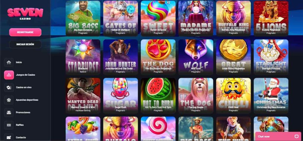 Seven Casino - Juegos España, apuestaes.net