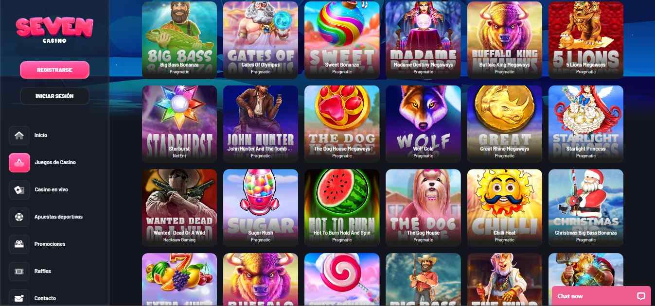 Seven Casino - Juegos España, apuestaes.net