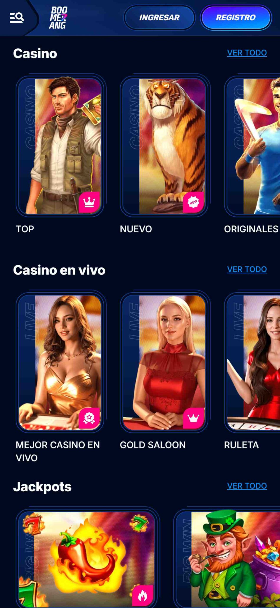 Boomerang-bet Casino Spain (mobile), apuestaes.net