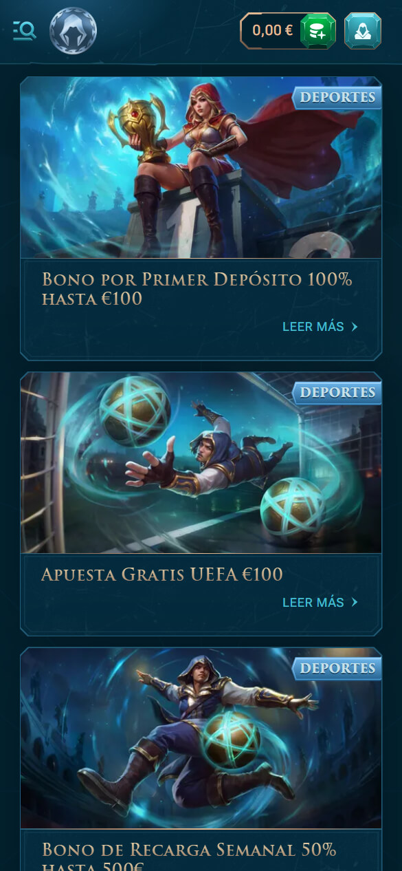 Bonos y promociones de Slotuna España