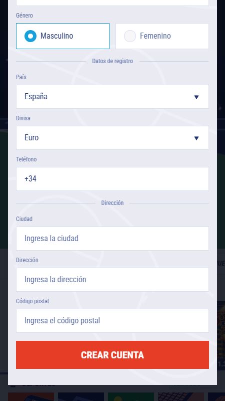 Crear una cuenta en Tikitaka