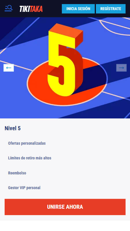 Tikitaka programa de fidelidad