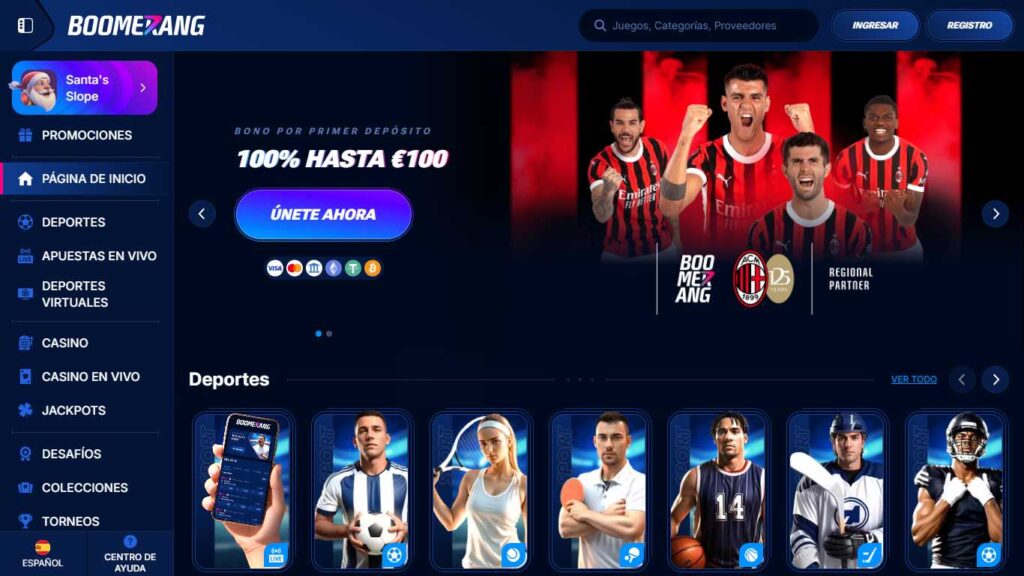 Boomerang-bet Bookmaker Spain, apuestaes.net