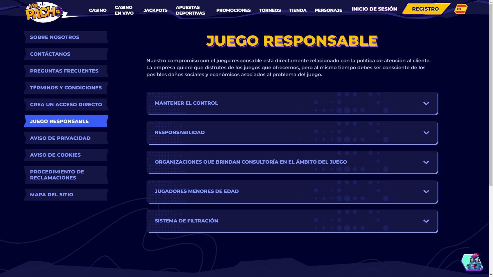 MrPacho Bookmaker Sport Betting Spain (mobile), apuestaes.net