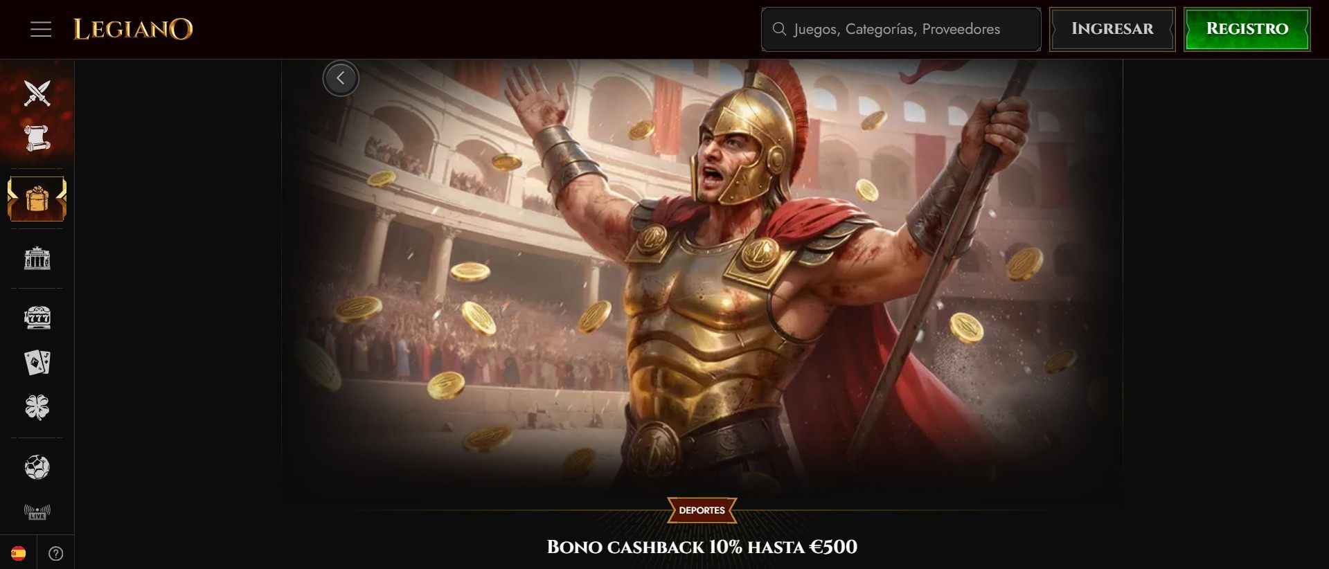 Legiano bono de cashback